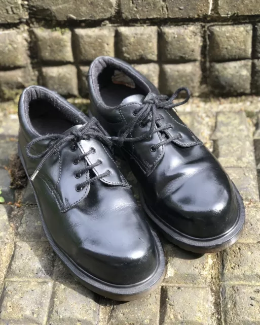 DR MARTENS DOCTOR Doc Work Shoes Steel Toe Cap Industrial England UK8 ...