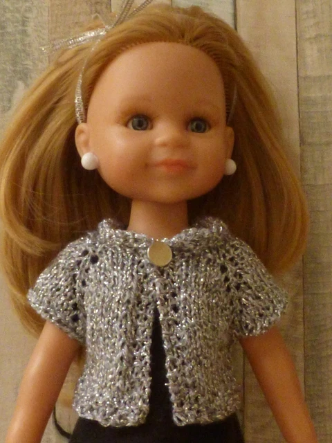 Gilet Fait Main Pour Poupée 32/33 Cm - Compatible Chéries, Paola Reina, Little Darling