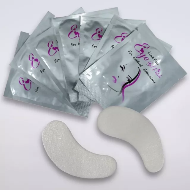 Augenpads Wimpernverlängerung fusselfrei Eye Gel Pads Patch 10 bis 1000 Paar