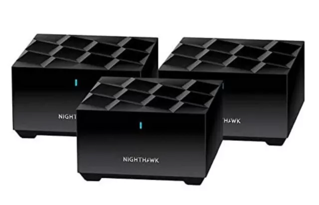 NETGEAR Nighthawk MK63 AX1800 WiFi 6 Mesh System 3-Pack Dual Band NEW