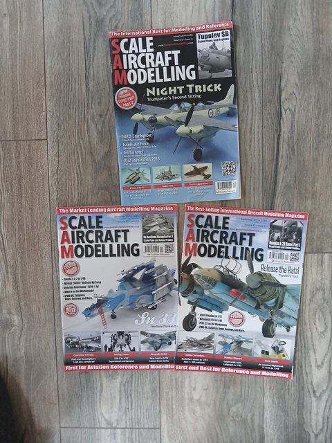 SCALE AIRCRAFT MODELLING 3 Magazine Bundle EUR 2,32 - PicClick IT