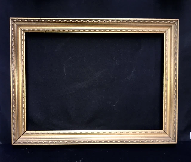Grand Portrait Signé Dans Cadre Ancien – Bois De Noyer – Style Louis XVI