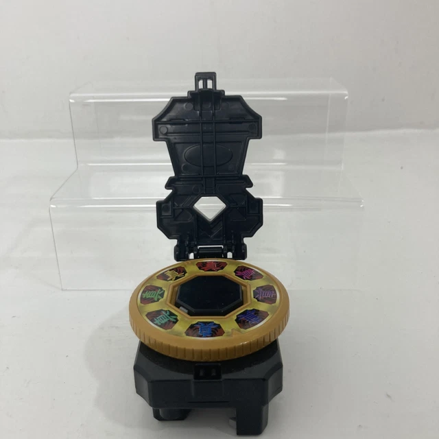 POWER RANGERS SUPER Samurai Black Box Morpher + 3 Discs & Belt Buckle