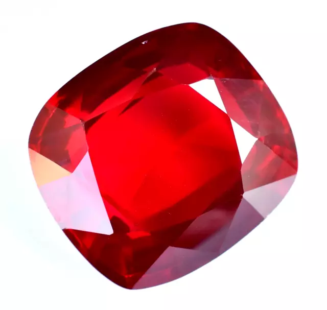 83.50 Ct Mozambique Blood Red Ruby Certified Stunning BIG-SIZE Treated Gemstone 3