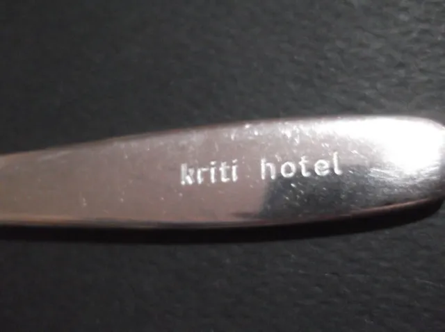 GREECE GREEK "KRITI HOTEL" RARE VINTAGE KNIFE MADE BY WMF GERMANY good condition