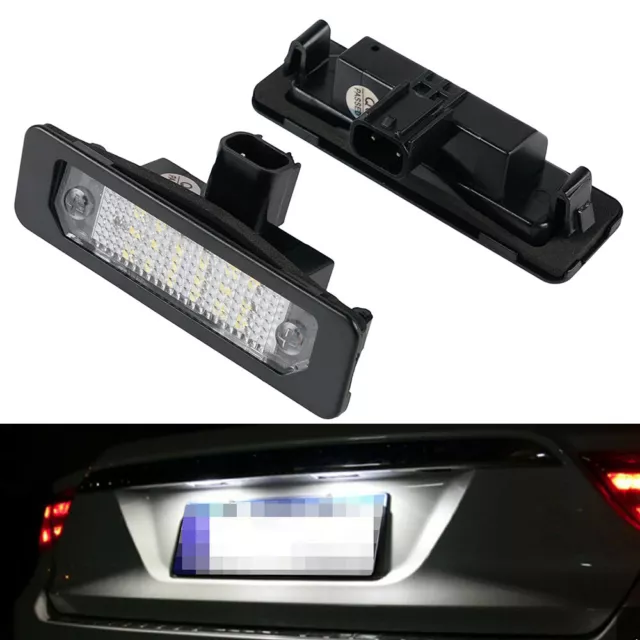 Paar LED Kennzeichenbeleuchtung Lampen für Ford Flex 2009-2018 Mustang 2010-2014