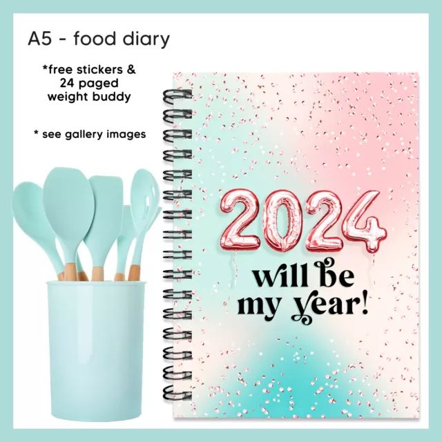 Diet Food Diary A5 Slimming World Compatible Weight Loss Tracker Journal 7WK C46