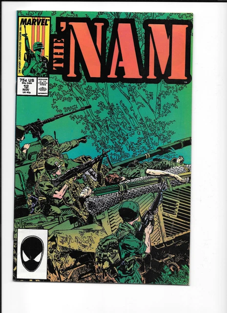Nam (The) # 12 Marvel 1987 War Comic Doug Murray (THANK YOU VETS!)