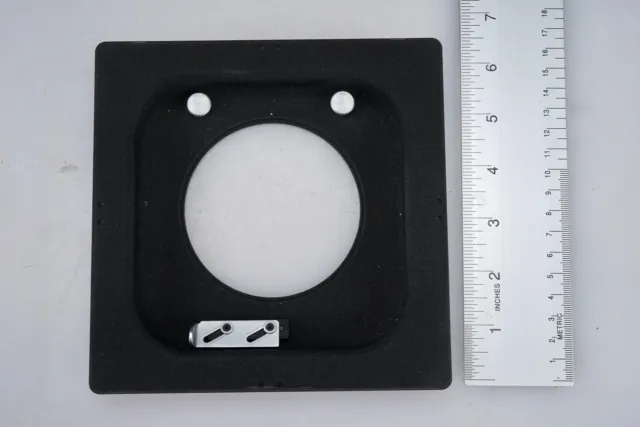 LINHOF 20mm Recessed Lens Board for 4x5 View Camera 84mm Opening 6-3/8" Square