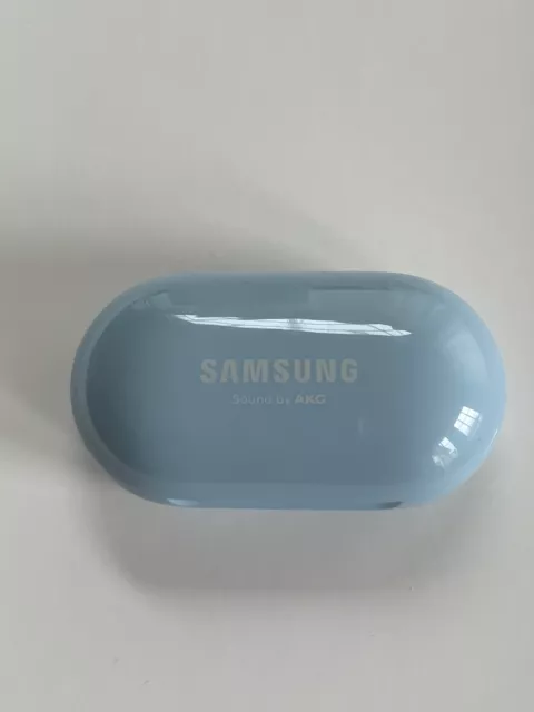 GENUINE Samsung Galaxy Buds + Plus - Charging Case ONLY - SM-R175 - Cloud Blue