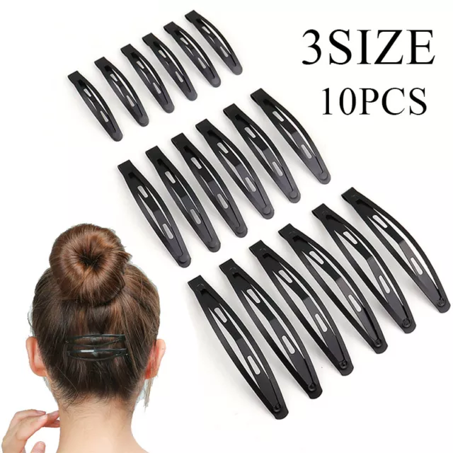 Snap Clips - 100-Pack Hair Clips No Slip Metal Hair Barrette Hair Pins  Accessories for Women Girls Toddlers Kids Salon Hair Styling Art Craft DIY  Projects Silver 1.9 x 0.5 Inches