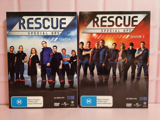 Rescue Special Ops Dvd Set Season 1 - 2 Australian Tv Series Drama Free Postage