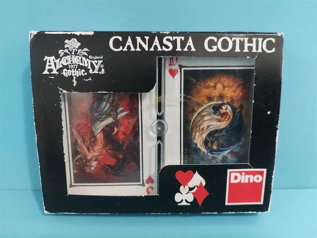 Carte Dragonette Card Cercueil - Collection Alchemy Gothic - Objet De Curiosité Et Décoration Gothique