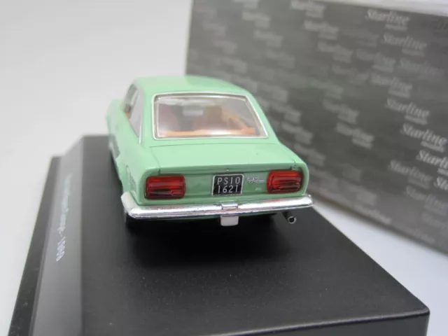 1/43 Starline Fiat 124 sport coupe 1969 sim seat cochesaescala 3