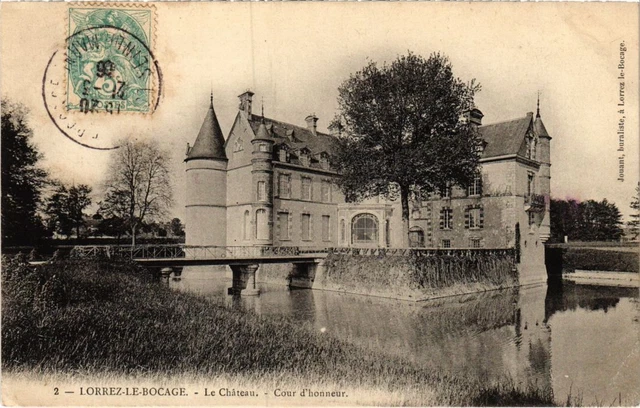 CPA Lorrez le Bocage Le Chateau (1269782)