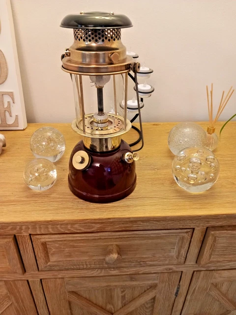 WORKING VINTAGE BIALADDIN 300x Lamp Vapalux Paraffin Oil Kerosene 