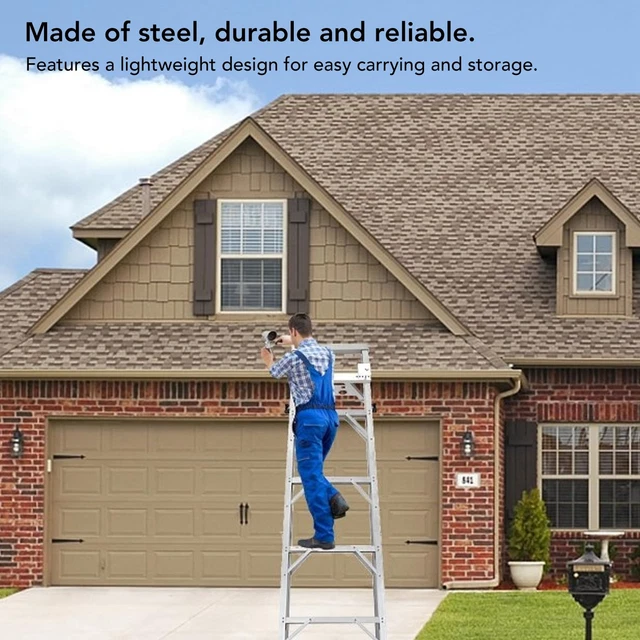 LADDER STABILIZER STEEL Highly Compatible Safe Stable Ladder Standoff