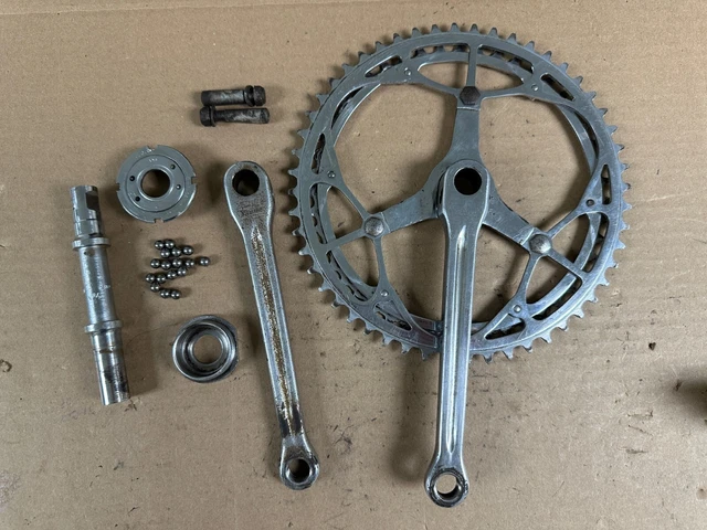 Pédalier Double Plateau Williams C34 Pour Vélo Vintage, Côté Conduite