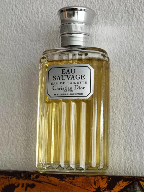 Eau Sauvage eau de toilette Christian Dior Paris 100 ml 3,4 US.FL.OZ made France