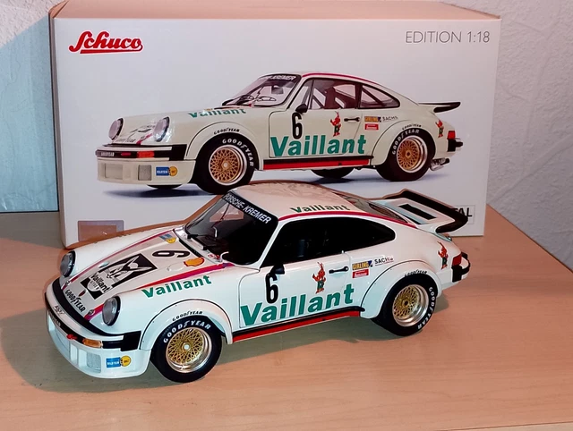 RS1210 Raceland Gold Schuco 1:18 Kremer Porsche 934 RSR #6 European GT Championship Norisring 1976 Wollek 450060200 Modèle Voiture 450060200 9581677106024 Modello In Resina Bob Wollek Edizione Limitata