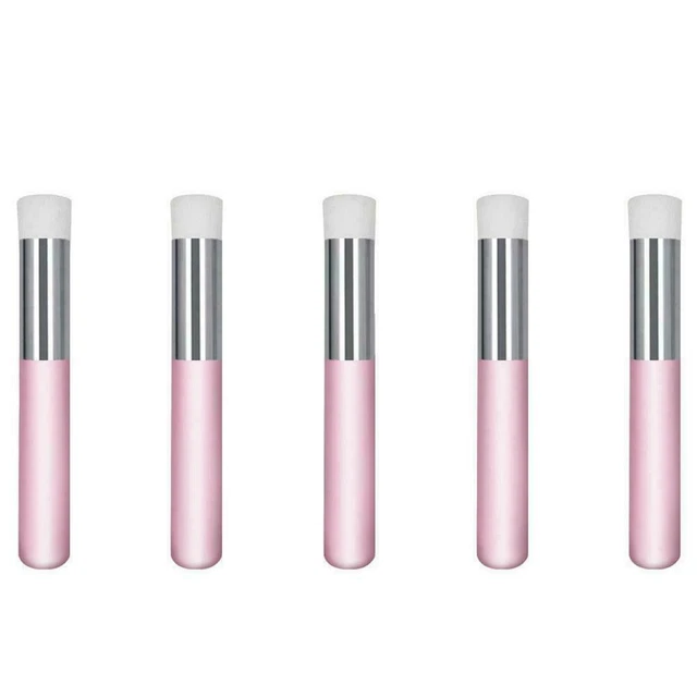 Cepillo suave extensiones de pestañas cepillo limpiador de pestañas suave súper E0I7