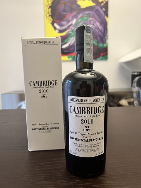 Long Pond Cambridge STCE Jamaica rum 2010 12 y.o. Vol.57% CL.70