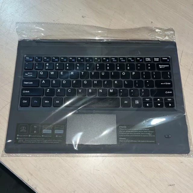 MOKO Ultraslim Bluetooth Touchpad Keyboard Surface