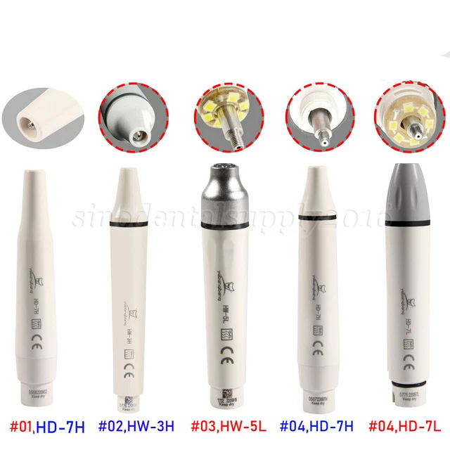 dentaire Ultrasonic Piezo Scaler LED Handpiece Fit Woodpecker /EMS /DTE dental