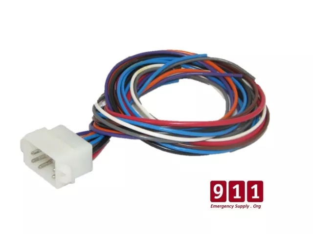Whelen Siren Control Power Harness Plug Cable 12 Pin Cord 295HFSA1 295HFSB1