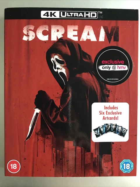 SCREAM VI 4K Blu-Ray Ultra Hd Courteney Cox Melissa Barrera New ...