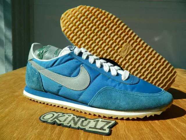 DS VINTAGE NIKE RUNNERS MADE IN KOREA EARLY 80s BLUE GREY WHITE diablo oceania 8 495.00 PicClick