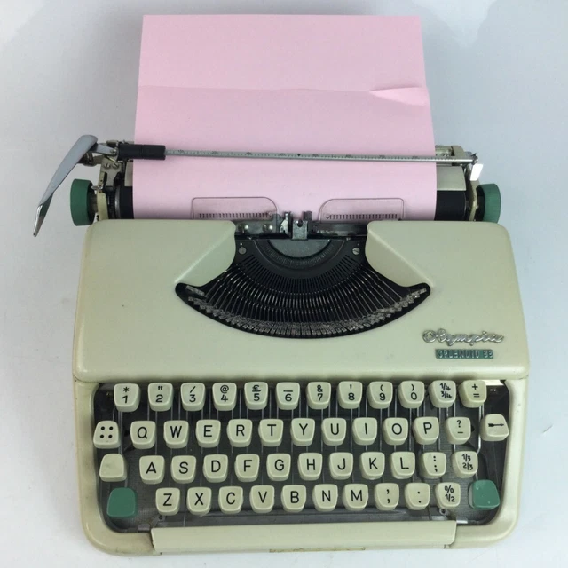 Macchina Da Scrivere Vintage Gigicial - Modello Retrò In Ferro, Decorazione D'arredo Per Casa, Ufficio O Caffetteria