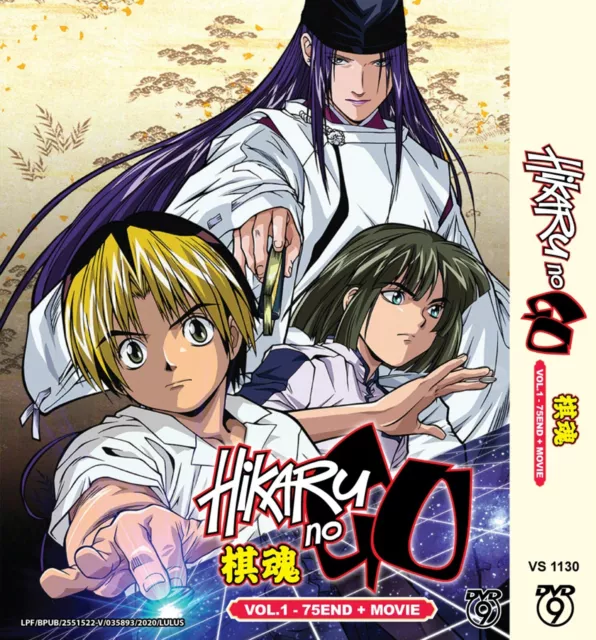 Anime DVD Hikaru No Go Vol.1 - 75 End + Movie DVD Box Set-English Subtitle