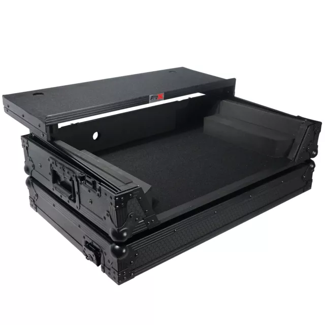 ProX XS-RANEONE WLTBL Black RANE ONE DJ Flight Case with Red TSA Lock idjnow 3