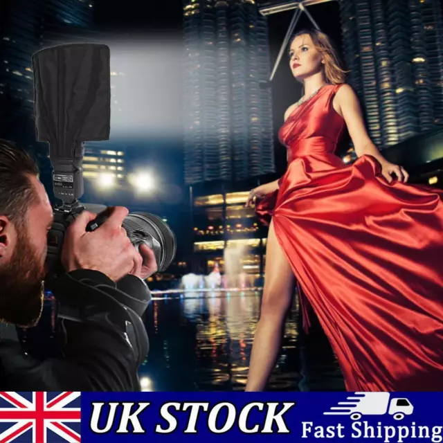 Foldable Photo Flash Softbox Reflector for Studio Photography Flash Speedlight