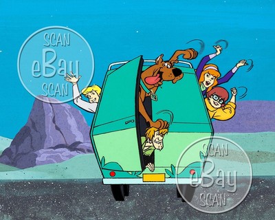 RARE! SCOOBY DOO WHERE ARE YOU! Cartoon Color TV Photo HANNA BARBERA