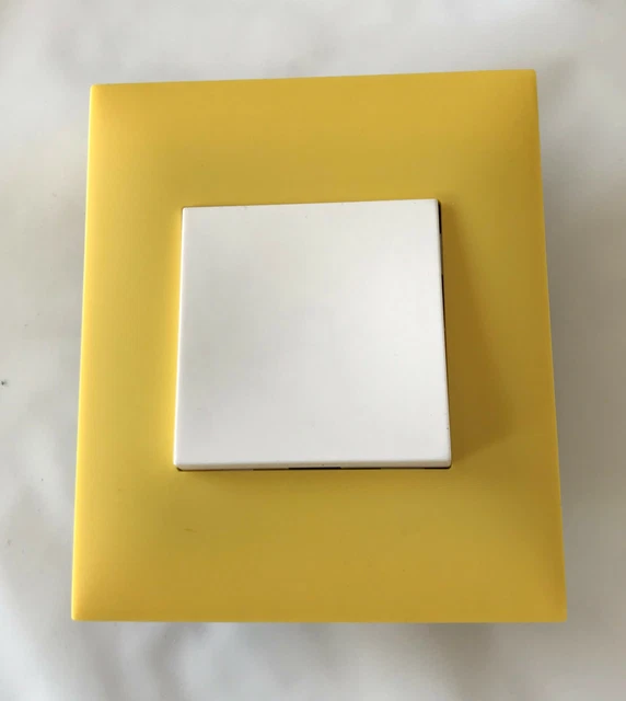 Arnould Espace Evolution JAUNE,Bouton Poussoir (pas Interrupteur) prêt à Poser