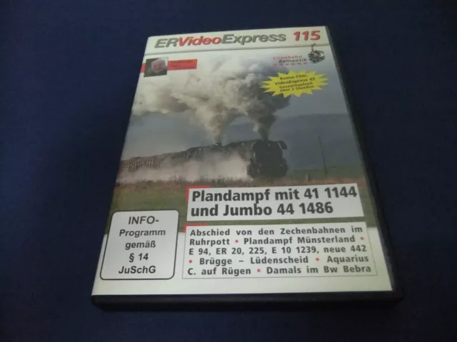 DVD von Eisenbahn Romantik - ERVideo Express 115