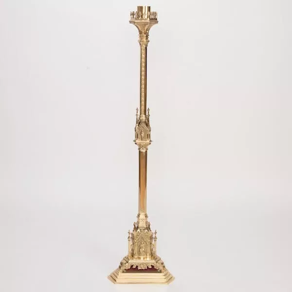 Brass Church 52" Paschal / Altar Candlestick For Easter - 132