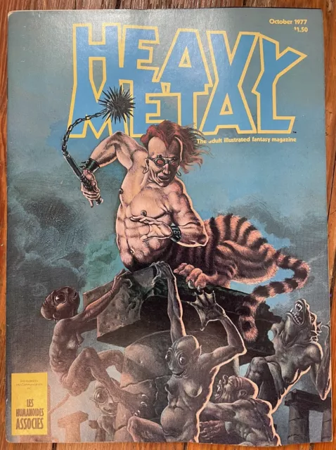 Heavy Metal Magazine #7 October 1977 Moebius Corben VF+