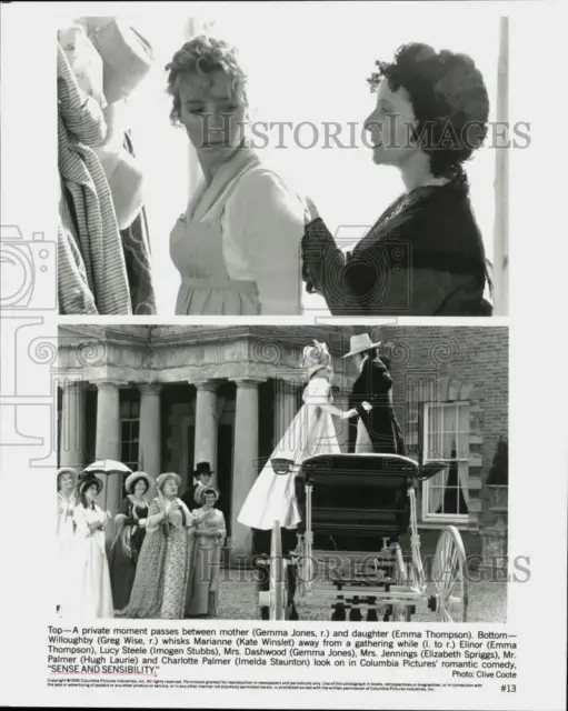 1995 Press Photo "Sense And Sensibility" Movie Scenes - srp04515