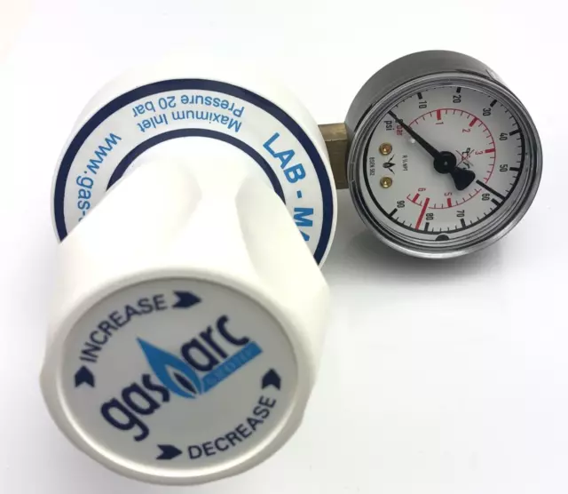 Gas Arc Lab Master RAN35114 Secondary Pressure Regulator 0–4 bar Nitrogen.