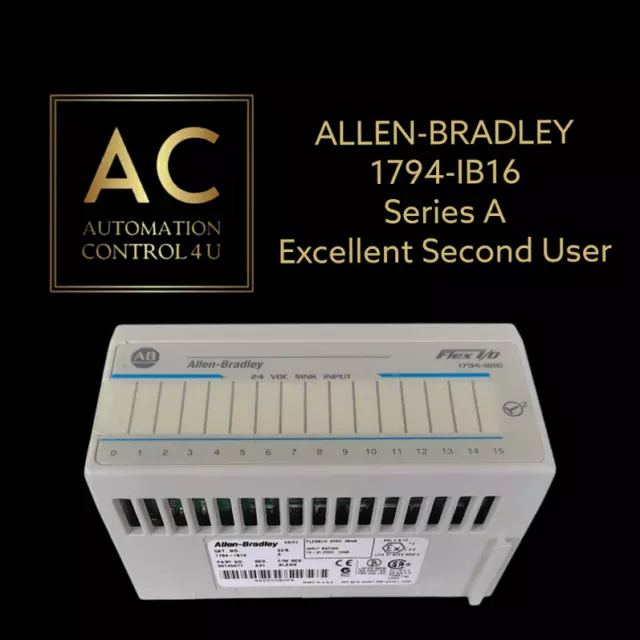 Allen Bradley Flex I/O 1794-Ib16 Series A - Digital Input Module