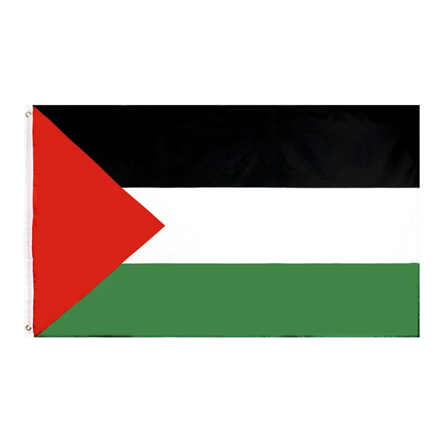 Bandiera della Palestina - Bandiera a doppia cucitura impermeabile poliestere bandiere palestinesi -