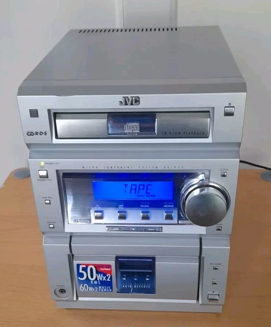 Télécommande Remplacement Pour Système Audio JVC Micro Hi-Fi - Compatible CA-MXJ552RB, MX-D328B, Etc.