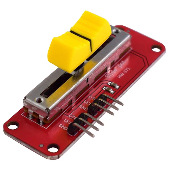 Slide Potentiometer 10KΩ Linear Module Dual Output For Mcu Arm Avr Electron L1H6