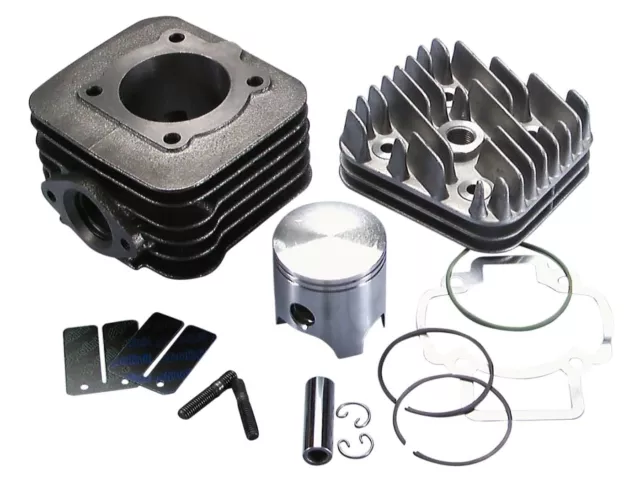 Kit de cilindros Piaggio NRG Power 50cc AC (2004-15) Polini Sport 70cc