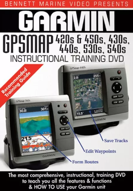 Garmin Gps Map: 420S And 450S, 430S, 440S, 530S, 540S New Dvd