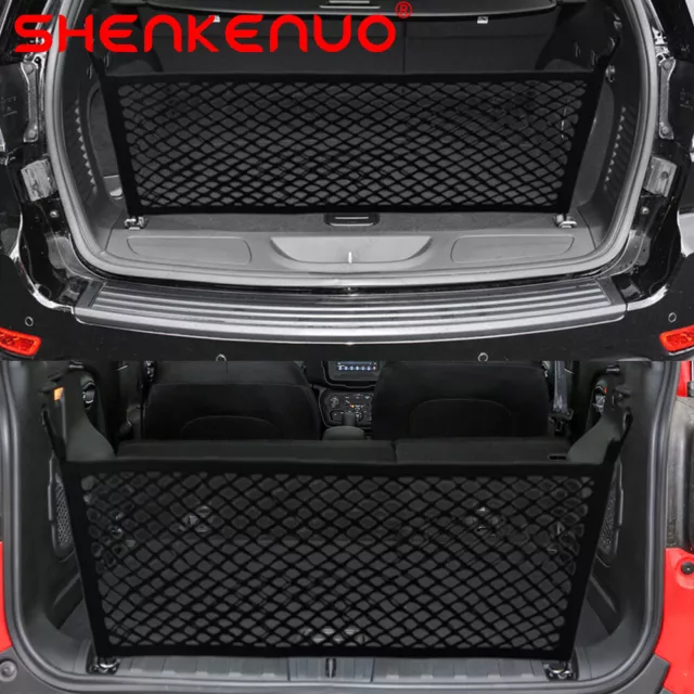 SUV CarS Accessorie Envelope Style Trunk Cargo Net Storage Organizer Universal