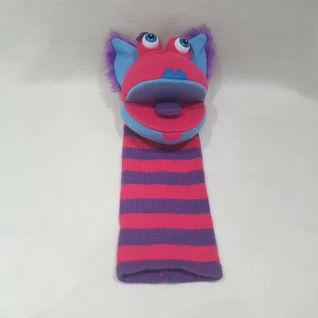 The Puppet Company Knitted Kitty Puppet - Squeaker Toy For Kids 18 Months+ - View #5